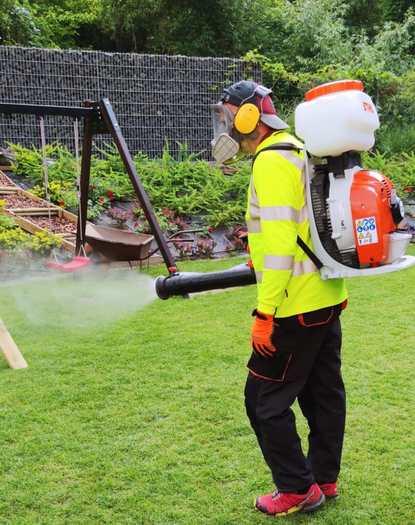 odkomarzanie odkleszczanie krakow